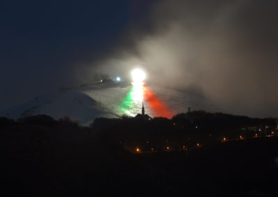 LIGHTING DESIGN TRICOLORE AL TERMINILLO Stefano Scarani Designer